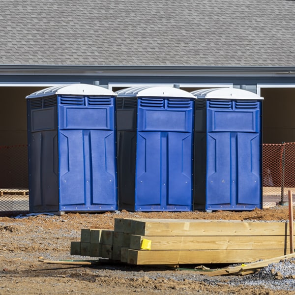 are there any restrictions on what items can be disposed of in the porta potties in Yarnell AZ